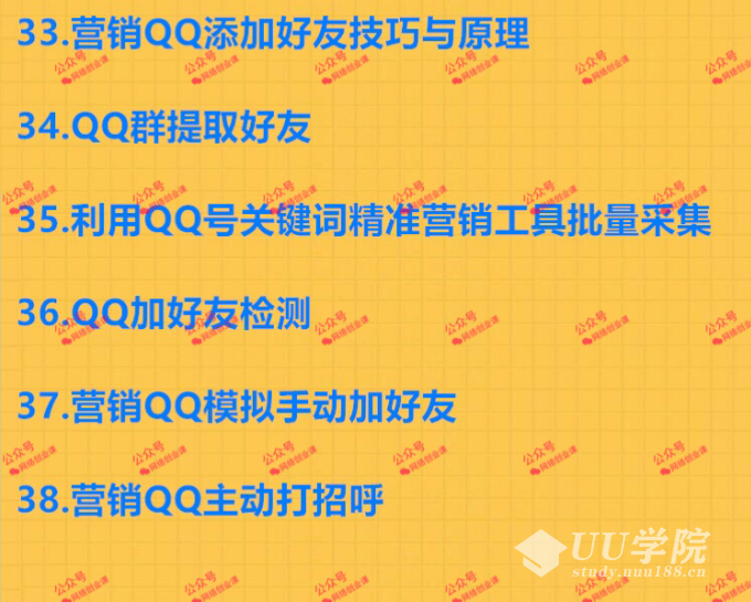 QQ营销推广与变现+《全套视频+图片注释》