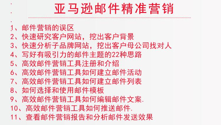 跨境电商亚马逊运营教程视频外贸Amazon店铺开店注册电商训培课程