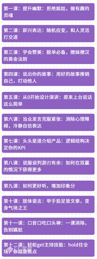 讲话的艺术 学会如何说话人生赢家必修的12堂说话课