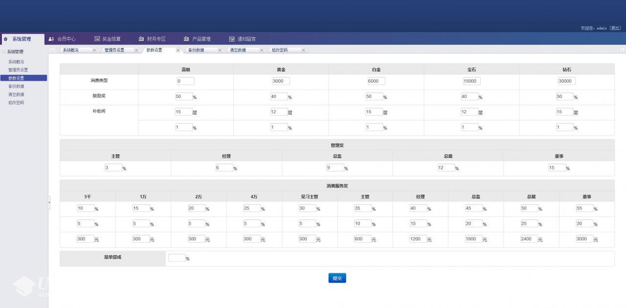 直销系统开发 直销软件定制直销商城网站制作双轨三轨太阳线级差