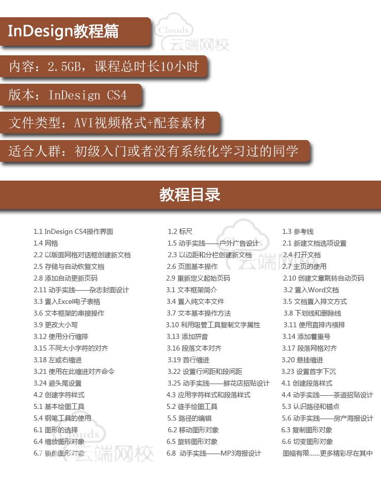 【uu学院精品】平面设计全套教程，包括PS教学、ID教学、CDR教学、Al教学