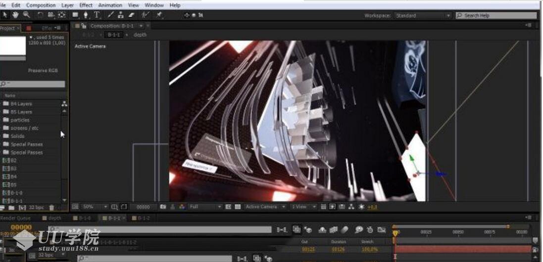 c4d+AE 商业案例实例教程16部