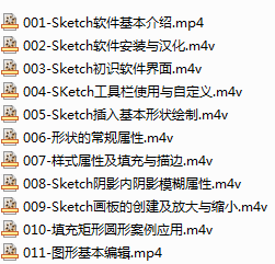 UI设计软件Sketch从入门到精通高清教程