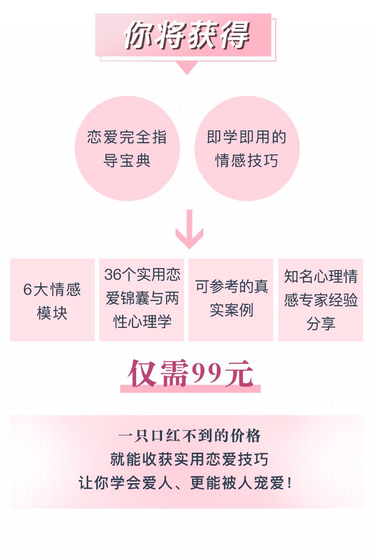 周小鹏幸福女人必备的恋爱36计，帮你解锁亲密关系的相处之道