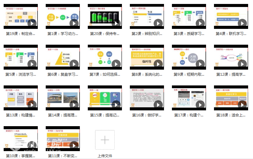 高效学习-改变学习方法，告别低效勤奋，提高学习效率