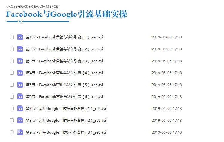 GOOGLE营销推广教程 外贸培训推广谷歌视频课程，谷歌广告营销推广