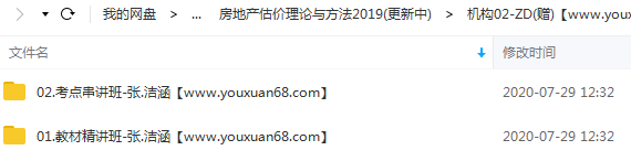 2019年房地产估价师《房地产估价理论与方法》精讲串讲模考视频教程