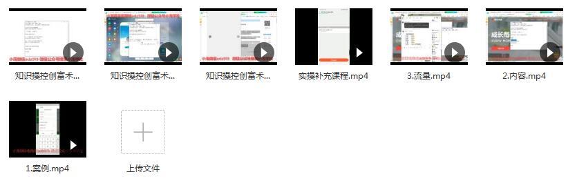 知识操控创富术，荔枝微课赚钱项目（7节视频课）
