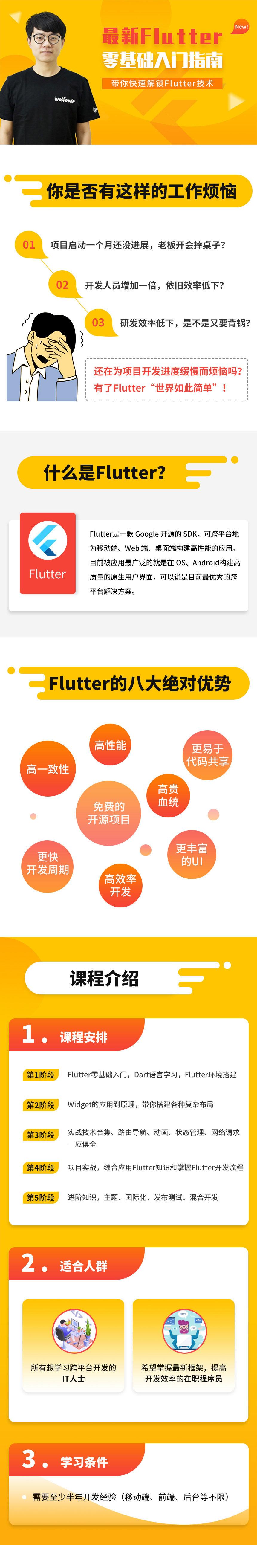 小码哥Flutter零基础入门指南 快速解锁Flutter技术