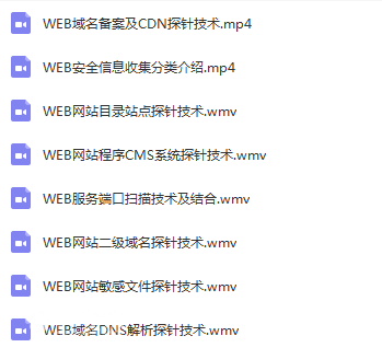 Web安全基础入门+信息收集篇