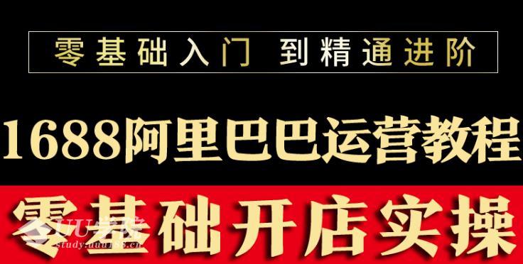 阿里巴巴1688运营推广教程新手开店诚信通装修培训视频