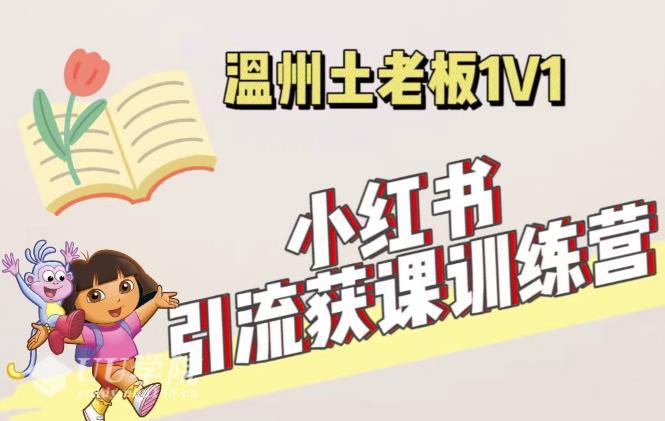 小红书1对1引流获客方法教程：账号、内容、引流、成交