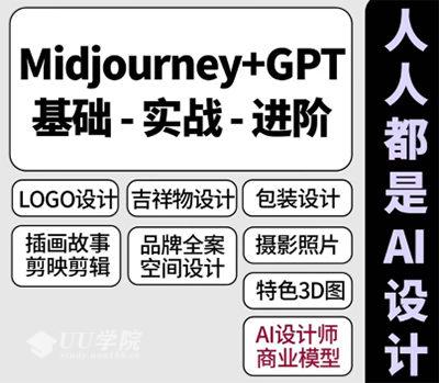 利用ai工具midjourney+gpt 做设计