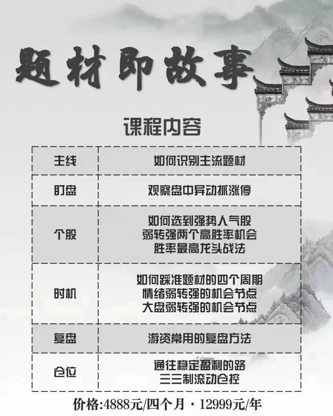 游资混江龙/炼金士（第二期）龙哥训练营，游资训练营2023年 视频+同步...