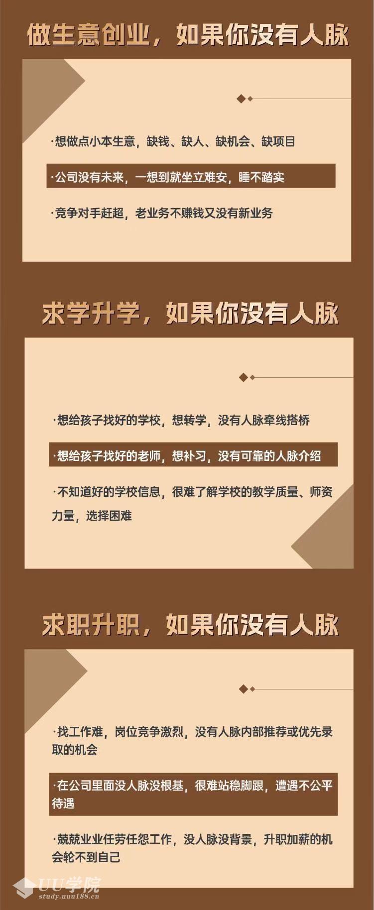 付总人脉经营课程 拓展人脉 维系人脉 结交贵人 人脉圈